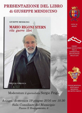 Giuseppe mendicino mario rigoni stern Giuseppe mendicino mario rigoni stern