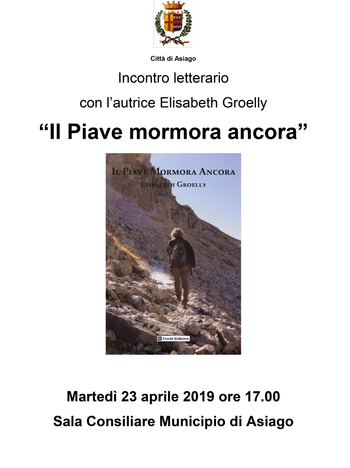 Groelly Elisabeth presenta il suo libro ad Asiago