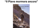 Literary meeting with Elisabeth groelly and presentation of the book "Il Piave murmurs still" at Asiago-23 April 2019