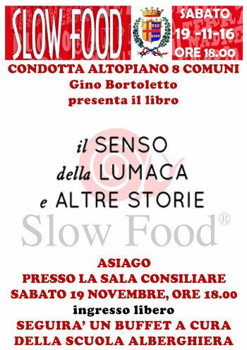 Il senso della lumaca slow food 