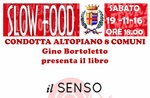 Presentazione libro "IL SENSO DELLA LUMACA E ALTRE STORIE" di Slow Food, Asiago, 19 novembre 2016