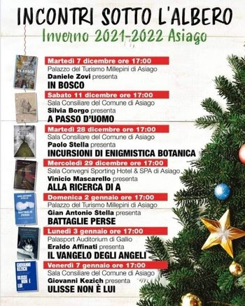 INCONTRI SOTTO L'ALBERO 2021-2022 - Literaturkritik der Bibliothek Giunti al Punto di Asiago