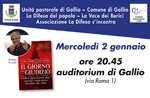 Presentazione del libro "Il giorno del Giudizio" con Andrea Tornielli a Gallio - 2 gennaio 2019