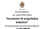 Incursioni di enigmistica botanica Paolo Stella ad Asiago