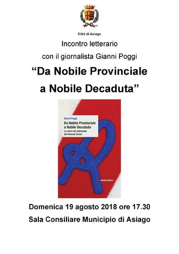 Libro Da Nobile Provinciale a Nobile Decaduta di Gianni Poggi