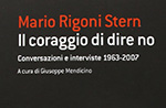Mario Rigoni Stern presentation book THE COURAGE TO SAY NO, Asiago December 29