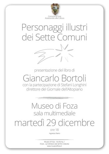 Museo Foza libro Bortoli