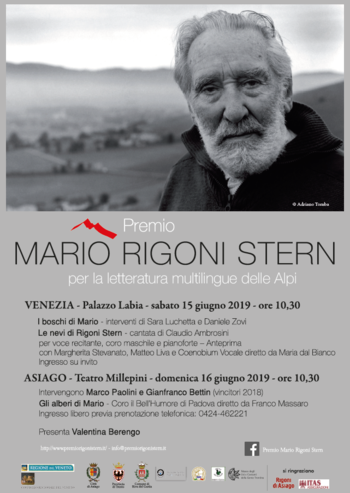 premio Rigni Stern 2019