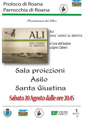 Presentazione "Ali dall'Adige al Brenta" Presentazione "Ali dall'Adige al Brenta"