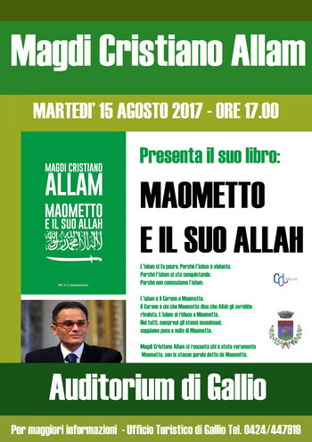 Presentazione del libro Maometto e il suo Allah Presentazione del libro Maometto e il suo Allah