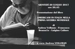 Cultural meeting about "Americans in Italy in World War I," Cesuna-July 20, 2017