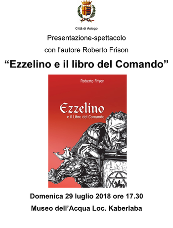 Presentazione libro di Roberto Frison a Asiago