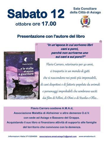 Presentazione libro E le stalle stanno a guardare ad Asiago 