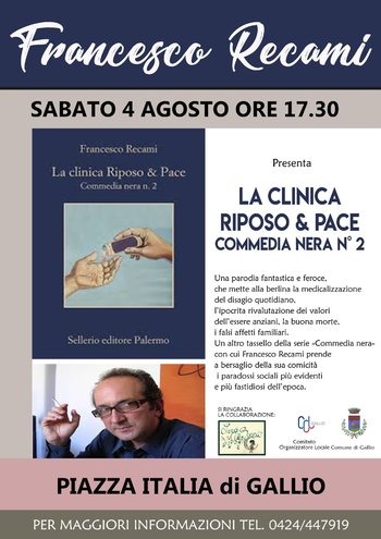 Presentazione libro La clinica Riposo e Pace a Gallio