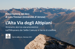 Presentazione del libro "L'Alta Via degli Altipiani"  con l'autore L. Trevisan ad Asiago, 27 luglio 2017