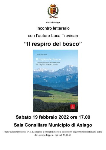 Presentazione libro Luca Trevisan19 febbraio 2022
