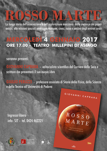 presentazione libro Rosso Marte con Caprera