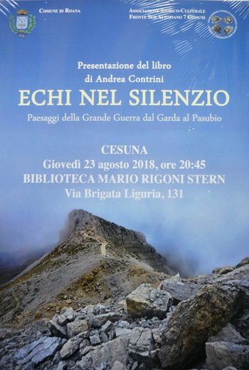 Serata Echi nel Silenzio con Contrini Serata Echi nel Silenzio con Contrini