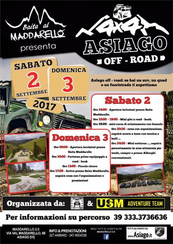 4x4 Asiago Off Road