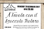 A tavola con il broccolo fiolaro al Maddarello 2.0 di Asiago, 20 gennaio 2017