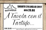 A tavola con il tartufo