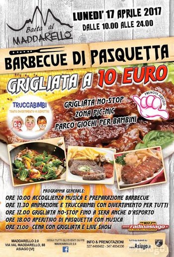 BBQ di pasquetta