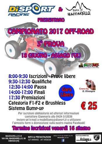 Campinato 2017 Off-Road