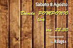 DAVIDE POMPONIO live ad Asiago. Sabato 8 Agosto 2015