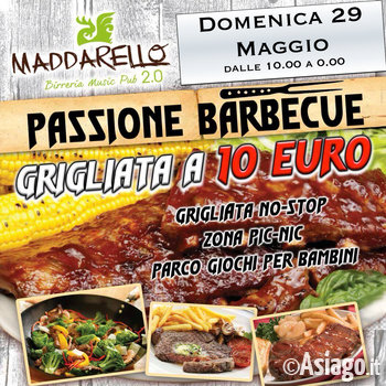 Grigliata ad Asiago 29 Maggio 2016