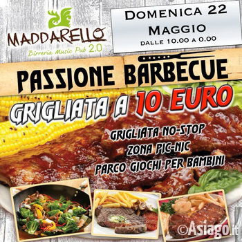 Grigliata  Asiago 22 maggio 2016