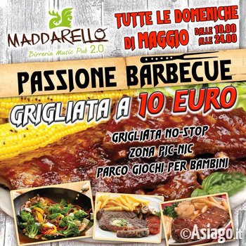 Grigliata no stop ad Asiago 8 Maggio 2016