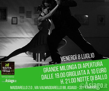 Milonga al Maddarello 2.0 8 Luglio 2016