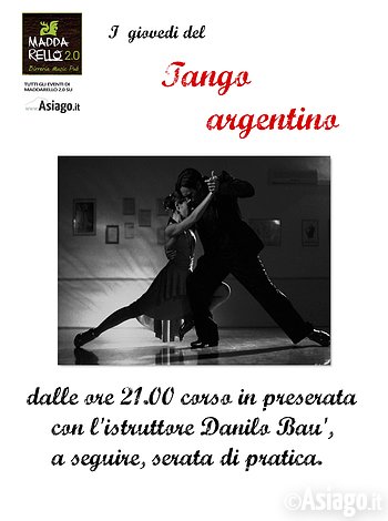 Tango Argentino ad asiago 20 Agosto 2015