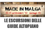 ' excursions and walks on the Asiago plateau Made in Malga, 21 22 September 23