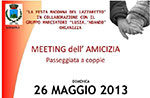 Meeting of walk ' Friendship in Lusiana, 26 May 2013