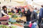 Wochenmarkt in Gallium-9. august 2018