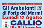 "The Ambulancemen of Fort of Marbles" in Gallio - Monday 17 August 2020