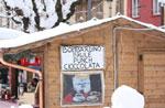 Christmas traditional Christmas market gardens of Asiago in Piazza Carli