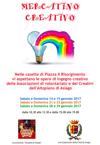 Mercatino creativo ad Asiago