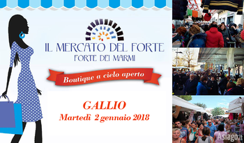 Mercato del Forte dei Marmi a Gallio 