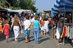 Weekly market in Cesuna di Roana, Asiago plateau-July 7, 2017