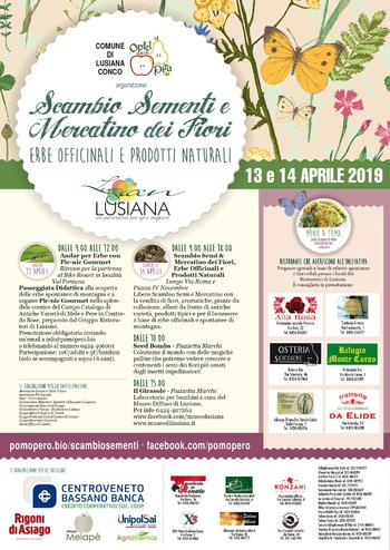 Scambio sementi a Lusiana 2019