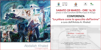 Conferenza Khaled ad Asiago 28 marzo Conferenza Khaled ad Asiago 28 marzo
