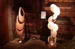 Exhibition of wooden sculptures in Asiago of Ibraheem Longhini, from December 21
