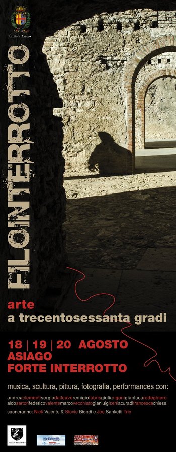 Il filo interrotto - Mostra d'arte al forte Interrotto- Asiago Il filo interrotto - Mostra d'arte al forte Interrotto- Asiago