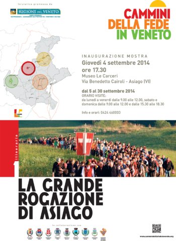 Inaugurazione mostra cammini della fede in veneto asiago