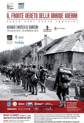 Locandina Mostra Fronte veneto nella grande guerra Locandina Mostra Fronte veneto nella grande guerra