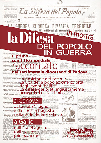 Manifesto la Difesa del popolo in guerra