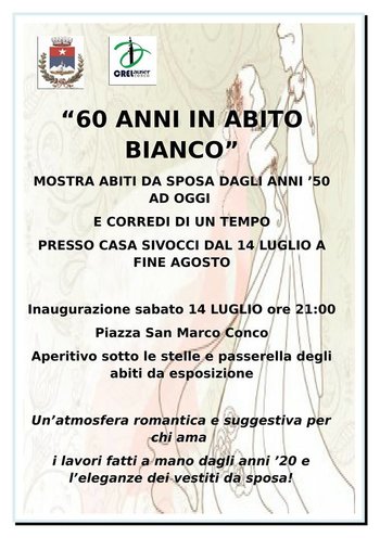 Mostra abiti da sposa a Conco