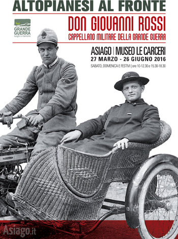 Mostra Altopianesi al Fronte al museo Le Carceri, Asiago, 27 mar- 26 giu 2016